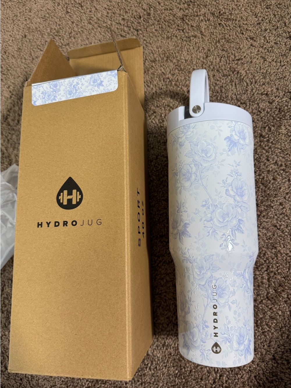 NWT HydroJug Cherish Sport 40oz